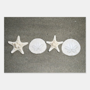 Beach X's and O's Gift Wrapping Paper