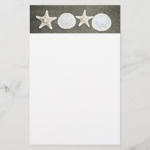 Beach X's and O's Stationery