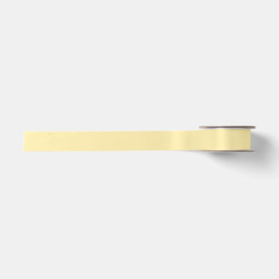 Beach Yellow Coloured Satin Ribbon