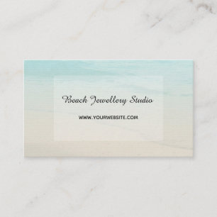Beach Yoga Business Card
