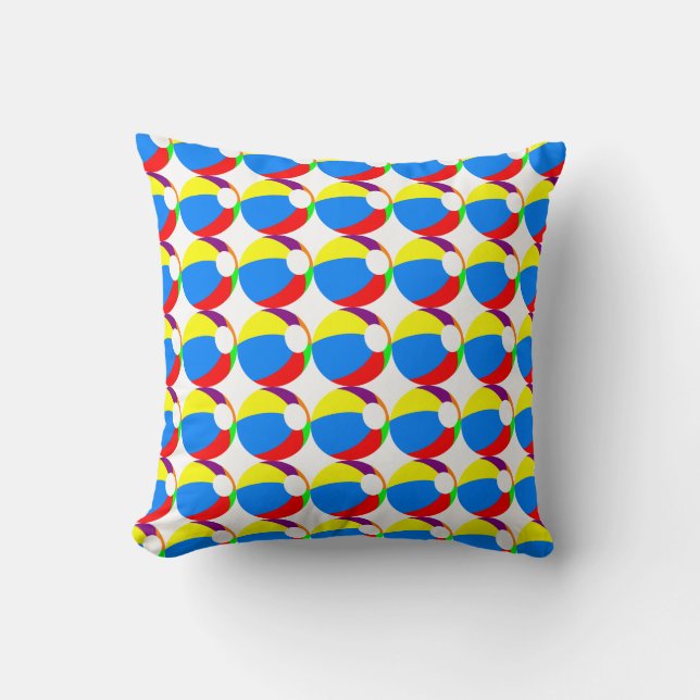 Beachball Pillow (Front)