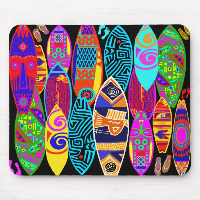 Beachboys Surfin' USA Mouse Mat (Front)