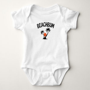 Beachbum  Beach Summer T-Shirt Baby Bodysuit