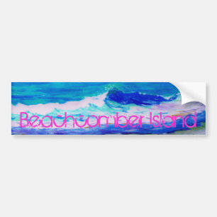 Beachcomber Island Bumper Sticker
