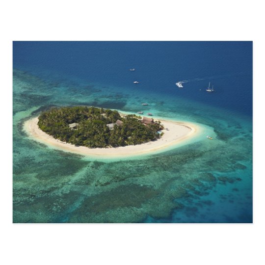 Beachcomber Island Resort, Fiji Postcard