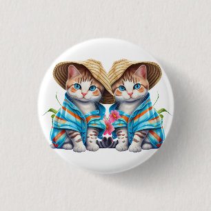 Beachcombers 3 Cm Round Badge