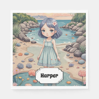 Beachcomber's Bliss Personalised Napkin