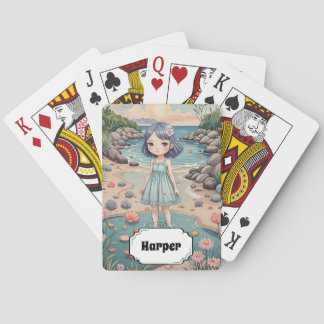 Beachcomber's Bliss Personalised Playing Cards