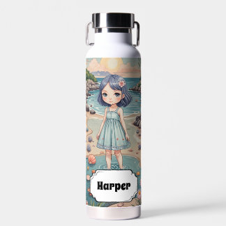Beachcomber's Bliss Personalised Water Bottle