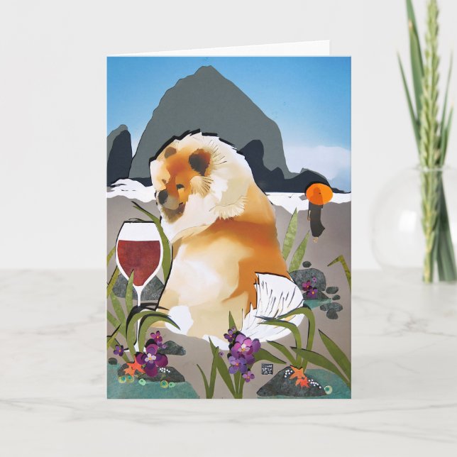 BEACHCOMBING IN STYLE CARD (Front)