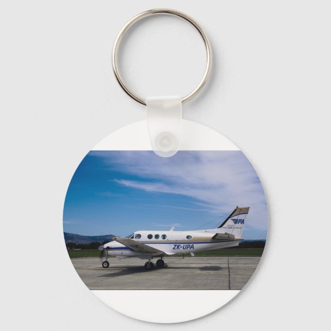 Beachcraft King Air C 90 Key Ring (Front)