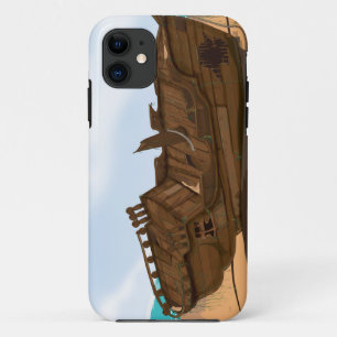 Beached Shipwreck iPhone 11 Case