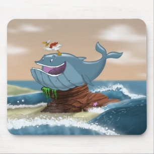 Beached Whale Mousepad