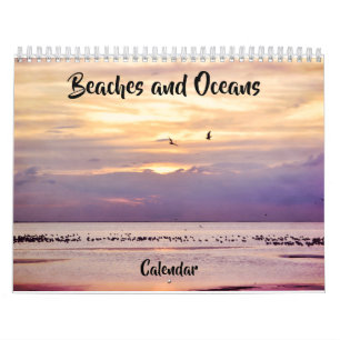 Beaches and Oceans Photography Calendar