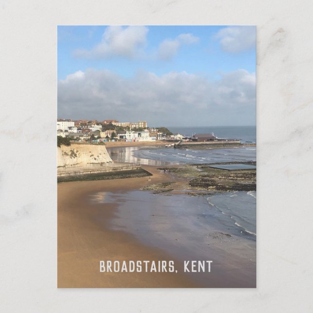 Beaches at Broadstairs in Kent Postcard (Front)