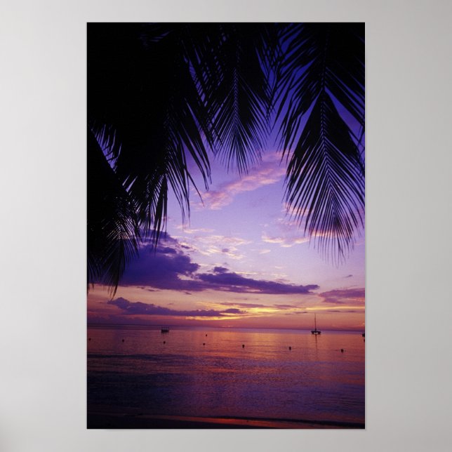 Beaches at Negril, Jamaica 2 Poster (Front)