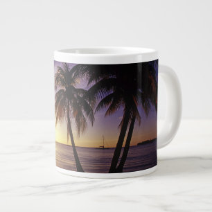 Beaches at Negril, Jamaica 3 Large Coffee Mug