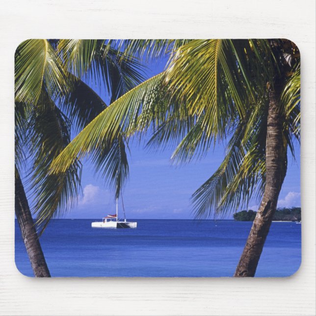 Beaches at Negril, Jamaica Mouse Mat (Front)