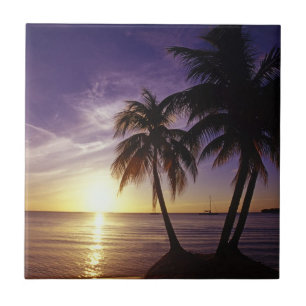 Beaches at Negril, Jamaica Tile