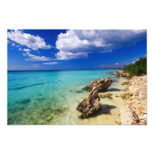 Beaches, Barahona, Dominican Republic, 3 Photo Print