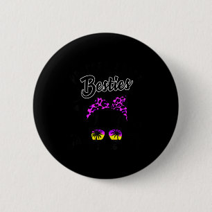 Beaches booze and besties girls trip 2026 florida 6 cm round badge