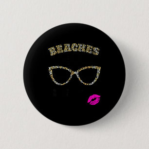 Beaches booze and besties girls trip 2026 florida 6 cm round badge