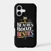 Beaches Booze & Besties Coconut Tree Summer