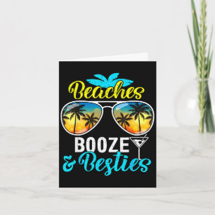 Beaches booze besties girls trip 2026 florida card
