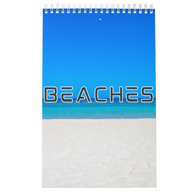 Beaches Collection Wall Calendar (Cover)