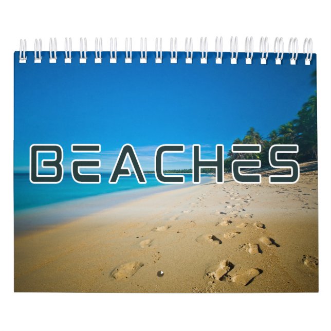 Beaches Collection Wall Calendar (Cover)