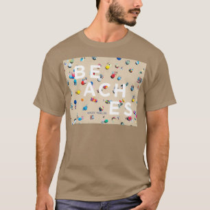 beaches grey  T-Shirt