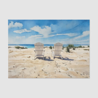 Beaches in the Sand Tissue Paper