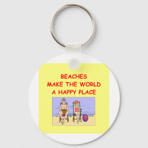 beaches key ring