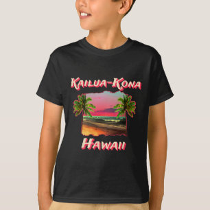 Beaches Of Kailua-kona Hawaii  T-Shirt