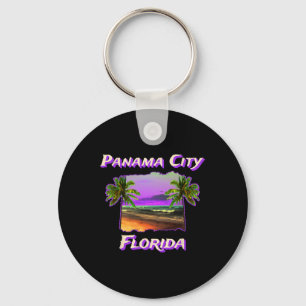 Beaches Of Panama City Florida Key Ring