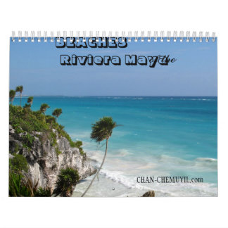 Beaches of the Riviera Maya Calendar