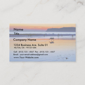 Beaches Point Loma Sunsets Business Card