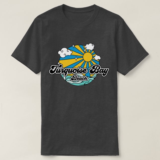 Beaches Turquoise Bay Beach T-Shirt (Design Front)