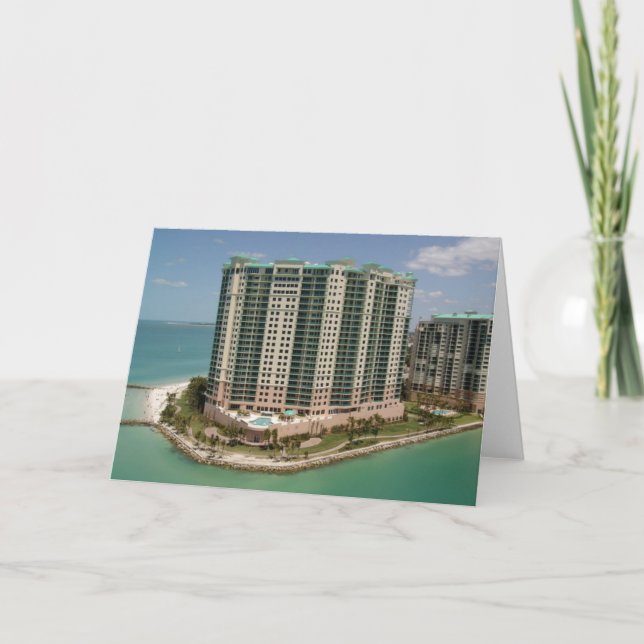 Beachfront Hotel, Marco Island, Florida, 2004 Card (Front)