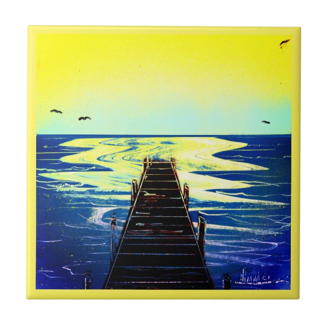 Beachfront Paradise Tile (Front)