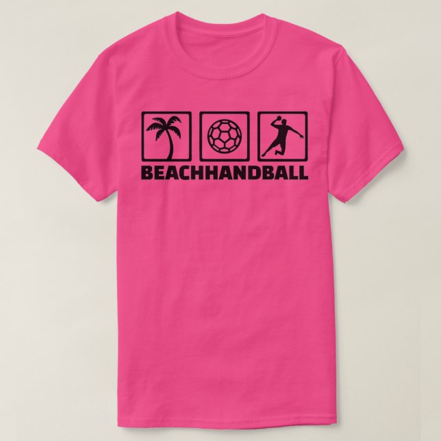 Beachhandball 4 T-Shirt (Design Front)