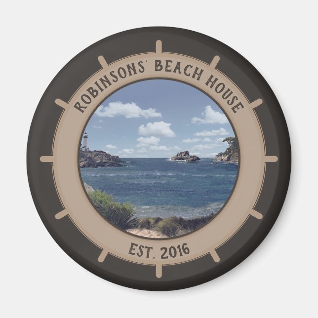 BeachHouse (customisable) Magnet (Front)