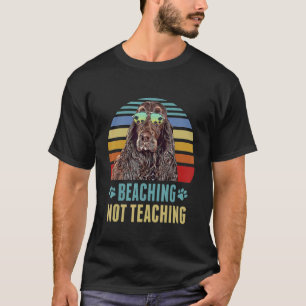 Beaching Not Teaching Boykin Spaniel Dog Summer T-Shirt