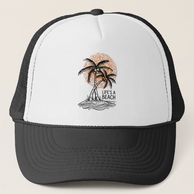 Beachlife Trucker Hat (Front)
