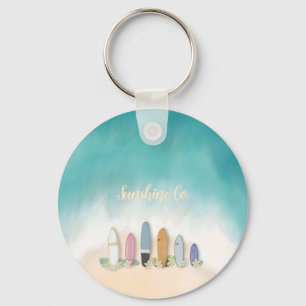 Beachly Sand and Sunshine Key Ring