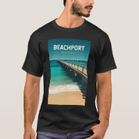 Beachport Australia Travel Art Vintage