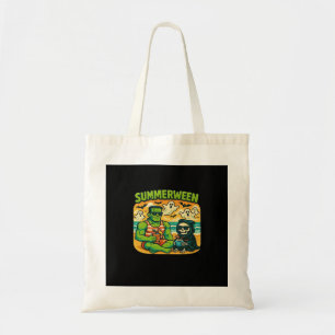 Beachside Boogeymen - Retro Summerween Vibes Class Tote Bag