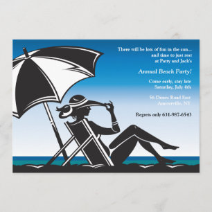 Beachside Party Invitation