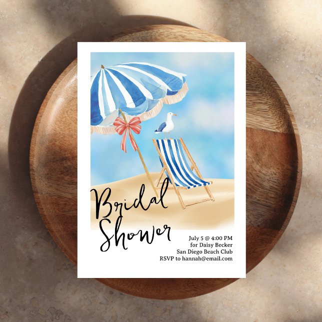 Beachside Party Invitation (Creator Uploaded)