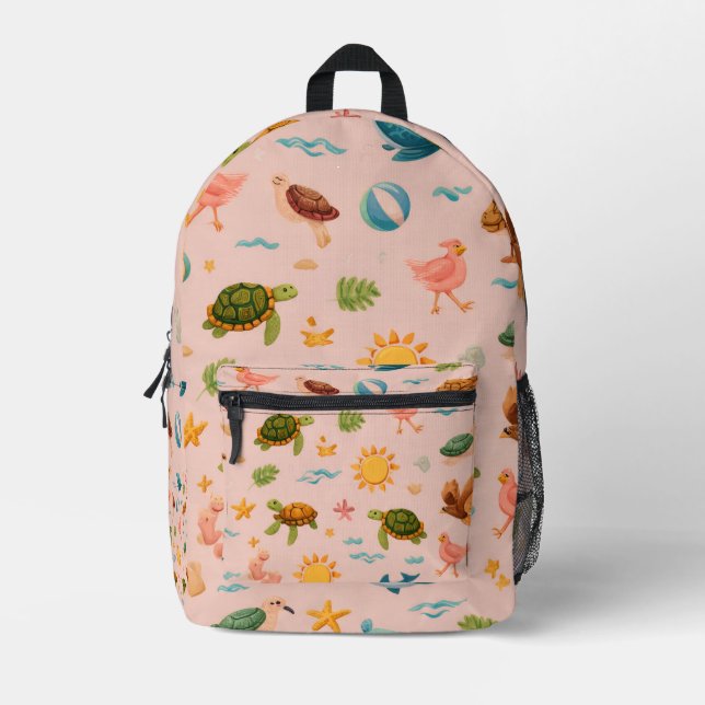 Beachside Print Cut Sew Bag Gift (Front)